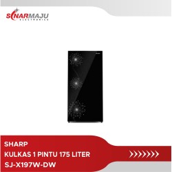 Kulkas 1 Pintu Sharp 170 Liter SJ-X197W-DW