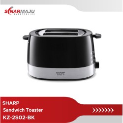 Sandwich Toaster Sharp KZ-2S02-BK