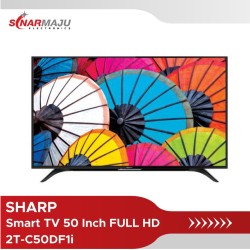 LED TV 50 Inch Sharp Smart TV HD Ready 2T-C50DF1I