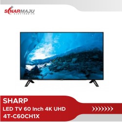 LED TV 60 Inch Sharp 4K UHD 4T-C60CH1X