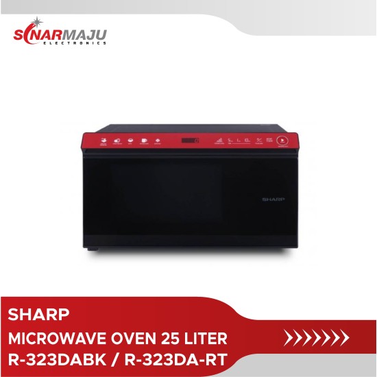 MICROWAVE OVEN 25 LITER SHARP R-323DABK / R-323DA-RT