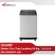 Mesin Cuci 1 Tabung Sharp 10 Kg Top Loading ES-M1000T-GG