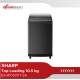 Mesin Cuci 1 Tabung Sharp 10.5 Kg Top Loading ES-M1050XT-SA