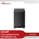 Mesin Cuci 1 Tabung Sharp 9.5 Kg Top Loading ES-M9500XT-SA