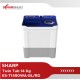 Mesin Cuci 2 Tabung Sharp 14 Kg Twin Tub ES-T1490WA-BL/RD