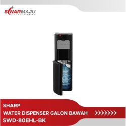 Water Dispenser Sharp Galon Bawah SWD-80EHL-BK
