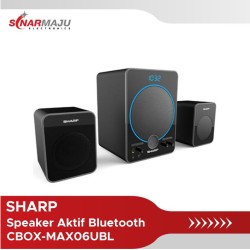 Speaker Aktif Sharp CBOX-MAX06UBL