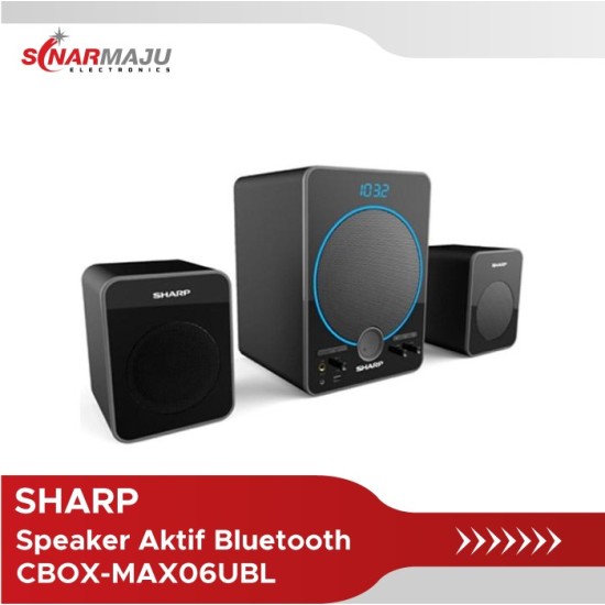 Speaker Aktif Sharp CBOX-MAX06UBL Speaker Aktif Sharp CBOX-MAX06UBL