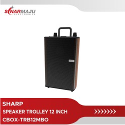 Speaker Trolley Sharp 12inch CBOX-TRB12MBO