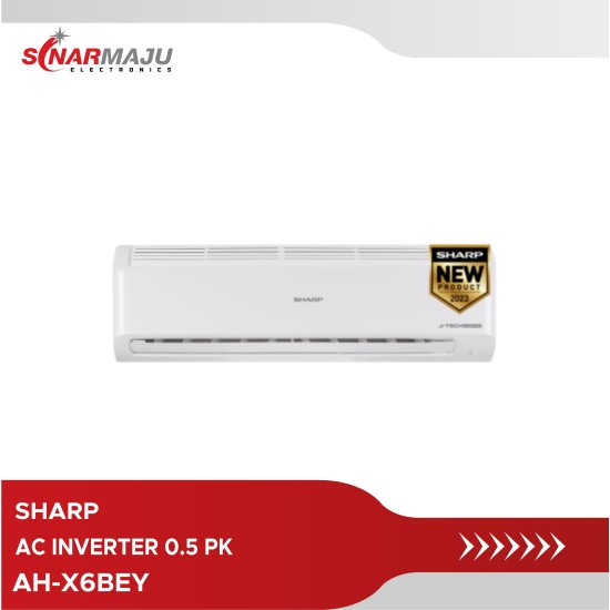 AC Inverter SHARP 0.5 PK AH-X6BEY (Unit Only)