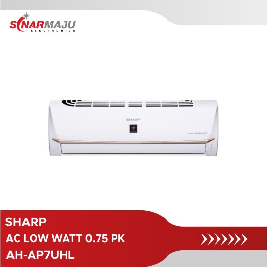 AC Low Watt Sharp Plasmacluster 0.75 PK AH-AP7UHL (Unit Only)