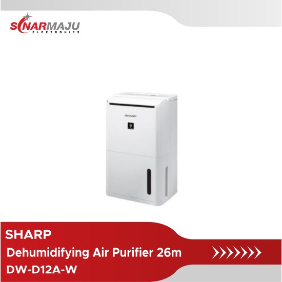  Dehumidifying Sharp 26m² DW-D12A-W / DW D12A W 4L