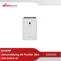  Dehumidifying Air Purifier Sharp 28m² DW-E16FA-W