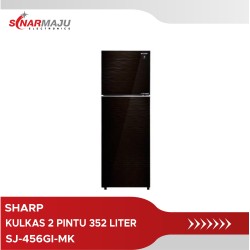 Kulkas 2 Pintu Sharp 352 Liter SJ-456GI-MK