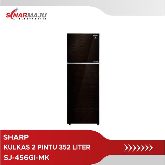 Kulkas 2 Pintu Sharp 352 Liter SJ-456GI-MK