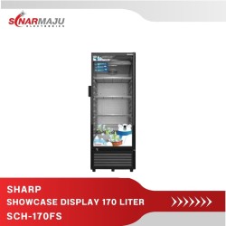 Showcase 1 Pintu Sharp 170 Liter Display Cooler SCH-170FS