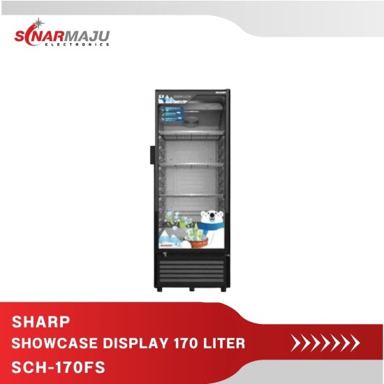 Showcase 1 Pintu Sharp 170 Liter Display Cooler SCH-170FS Showcase 1 Pintu Sharp 170 Liter Display Cooler SCH-170FS