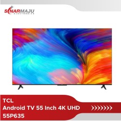 LED TV 55 Inch TCL Google TV 4K UHD 55P635
