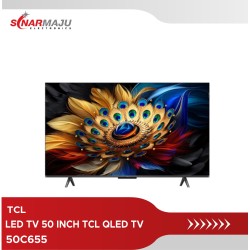 LED TV 50 INCH TCL QLED TV 4K UHD 50C655