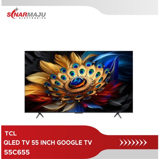 QLED TV 55 INCH TCL QLED TV 4K UHD 55C655
