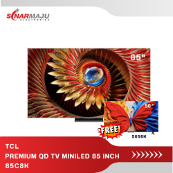Qd-Mini LED TV 85 inch TCl Premium Google TV 85C8K