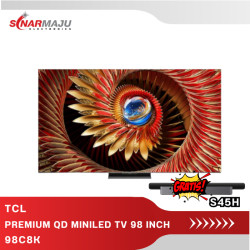 Qd-Mini LED TV 98 inch TCl Premium Google TV 98C8K