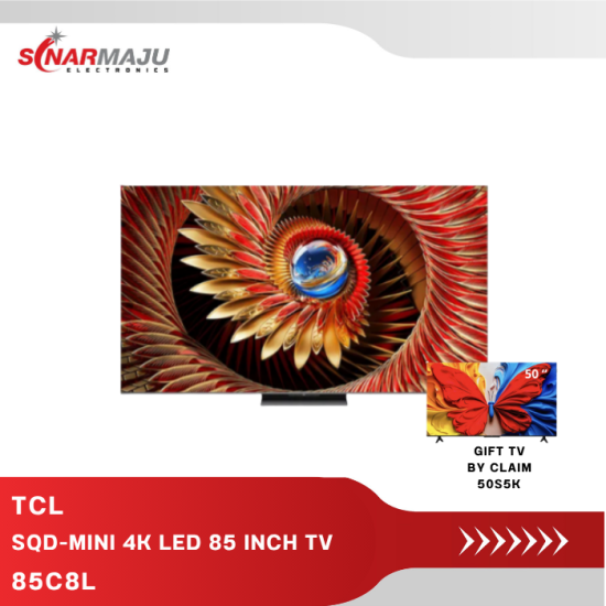 Qd-Mini LED TV 85 inch TCl Premium Google TV 85C8K