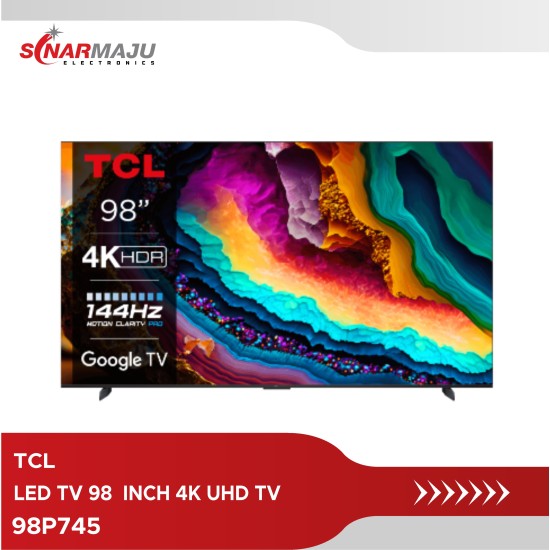 LED TV 98  Inch TCL 4K UHD TV 98P745