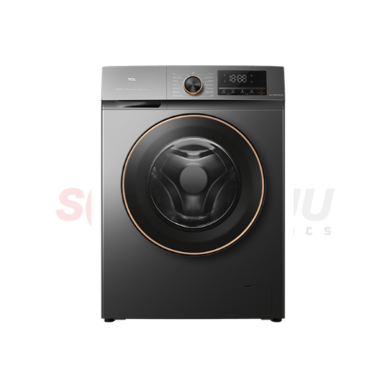 Mesin Cuci Otomatis TCL Front Loading 8 Kg TWF85-P11DG