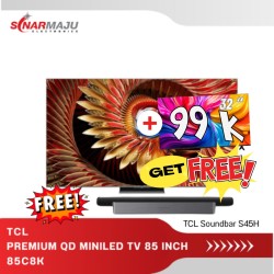 Qd-Mini LED TV 85 inch TCl Premium Google TV 85C8K