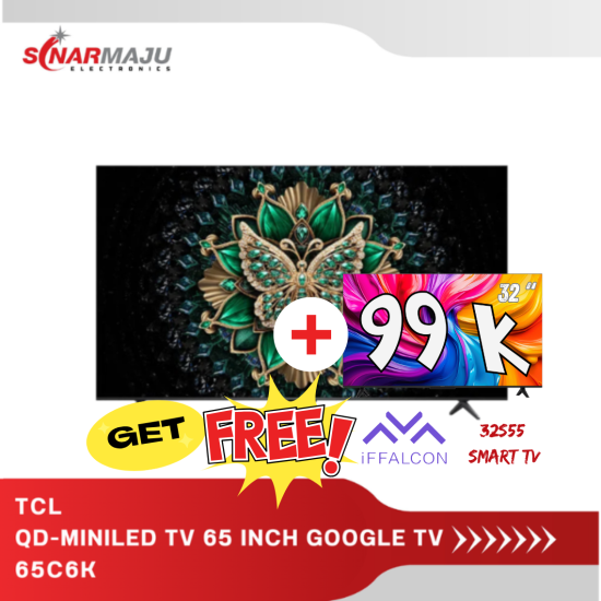 Qd -MiniLed TV 65 Inch TC Premium Google TV 65C6K