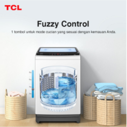 Mesin Cuci Otomatis TCL Top Loading 7 Kg TWA-75-10GM