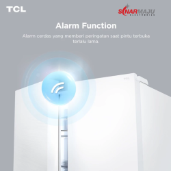 KULKAS MULTIDOOR TCL INVERTER 430 LITER P510CD