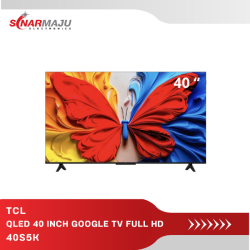QLED TV 40 Inch TCL Google TV Full HD 40S5K
