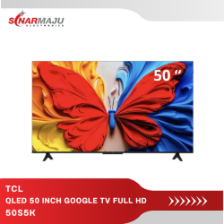 QLED TV 50 Inch TCL Google TV Full HD 50S5K