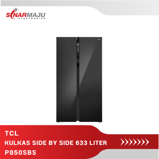 Kulkas Side by side TCL inverter 633  Liter P850SBS