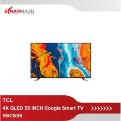 LED TV TCL QLED 55 INCH SMART TV 55C635