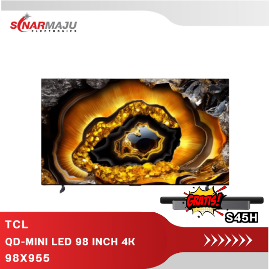 LED QD-MINI TV 98 INCH TCL 4K GOOGLE TV 98X955