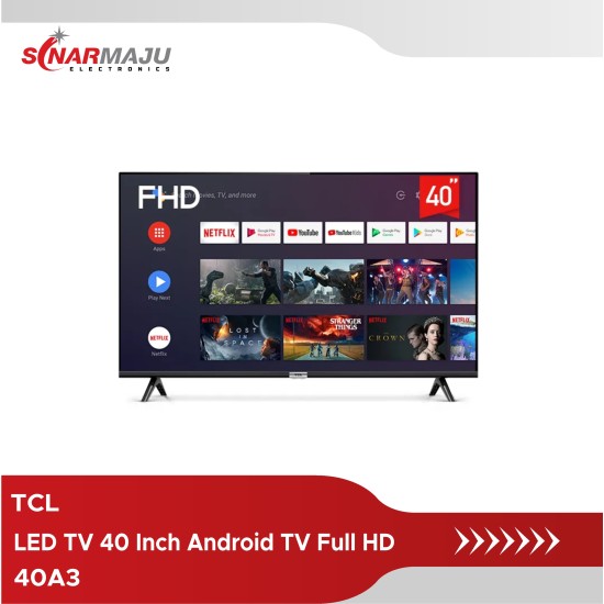 LED TV 40 Inch TCL Android TV Full HD 40A3
