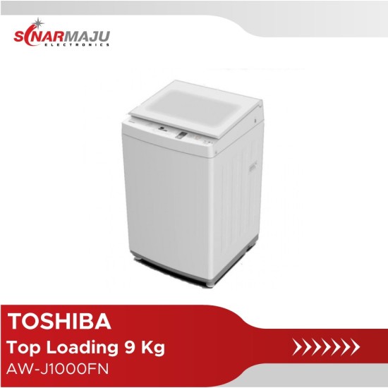 Mesin Cuci 1 Tabung Toshiba 9 Kg Top Loading AW-J1000FN