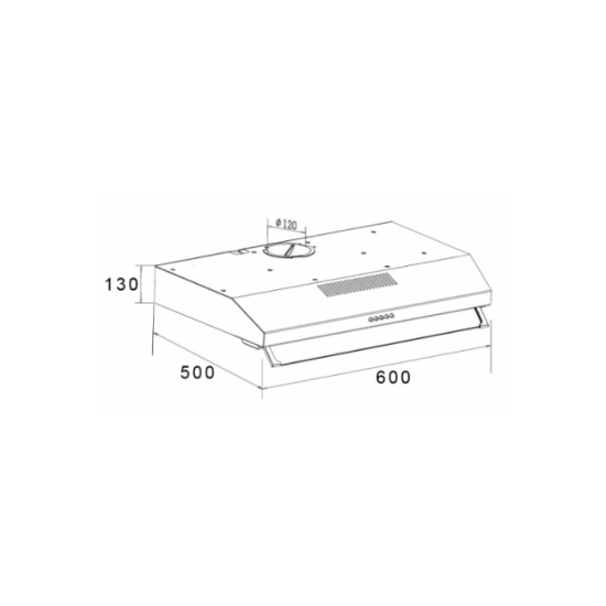 COOKER HOOD TECNOGAS TEVU6FX