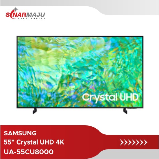 LED TV 55 Inch 4K Samsung UHD Smart Digital TV UA-55CU8000