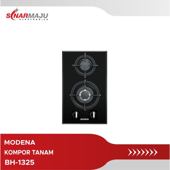 Gas Hob 2 Tungku MODENA Kompor Tanam BH-1325