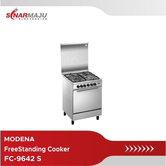 Kompor Gas Freestanding MODENA 62 Liter FC-9642S