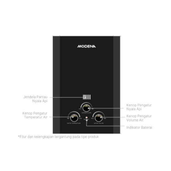 Water Heater Gas Modena 6 Liter GI-0631L