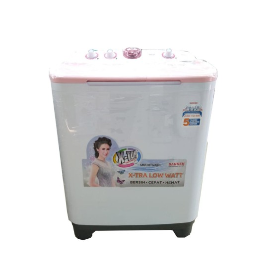 Mesin Cuci 2 Tabung Sanken 8 Kg Twin Tub TW-9770-APK