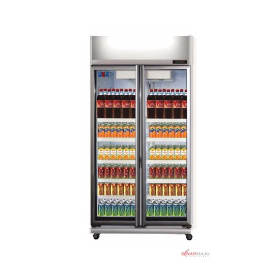 Showcase 2 Pintu GEA 760 Liter EXPO-800TH Showcase 2 Pintu GEA 760 Liter EXPO-800TH