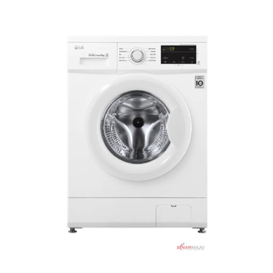 LG Mesin Cuci 1 Tabung 8 Kg Front Loading FM-1208N3W LG Mesin Cuci 1 Tabung 8 Kg Front Loading FM-1208N3W