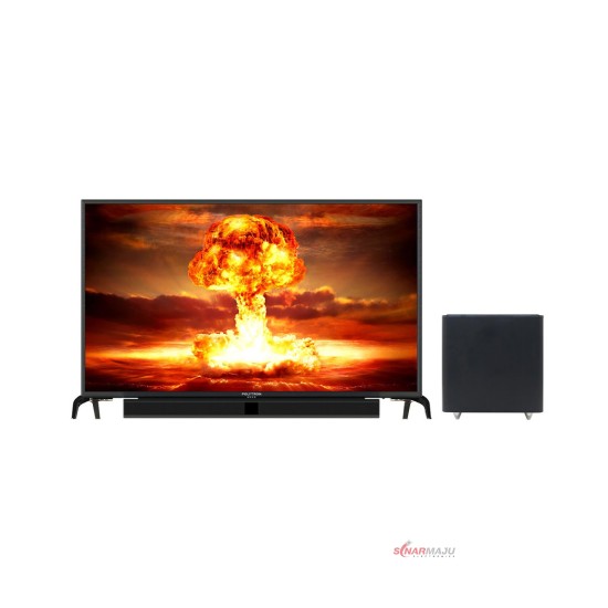 LED TV 43 Inch Polytron Full HD Cinemax Soundbar PLD-43BS1553/W LED TV 43 Inch Polytron Full HD Cinemax Soundbar PLD-43BS1553/W