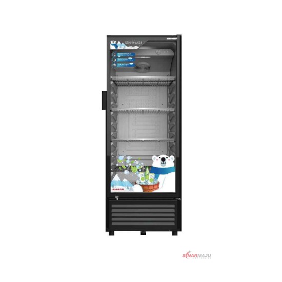 Showcase 1 Pintu Sharp 200 Liter Display Cooler SCH-210FS Showcase 1 Pintu Sharp 200 Liter Display Cooler SCH-210FS